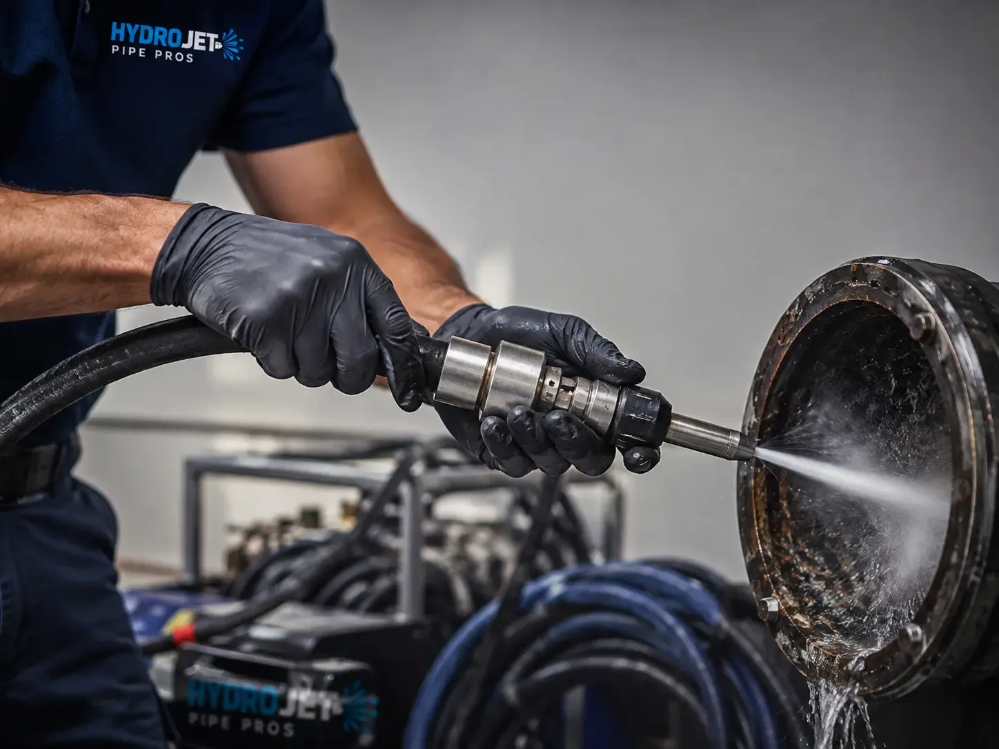 Hydro Jet Pipe Descaling in Shallowater, TX